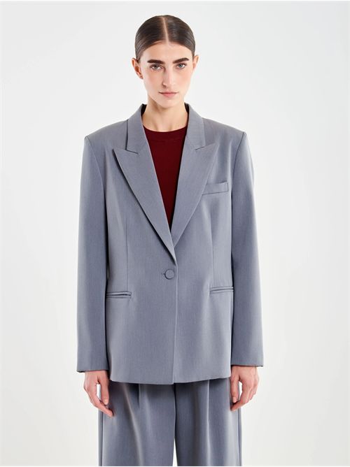Blazer Basic Monopetto Sfiancato VICOLO | TF0369/GRIGIO